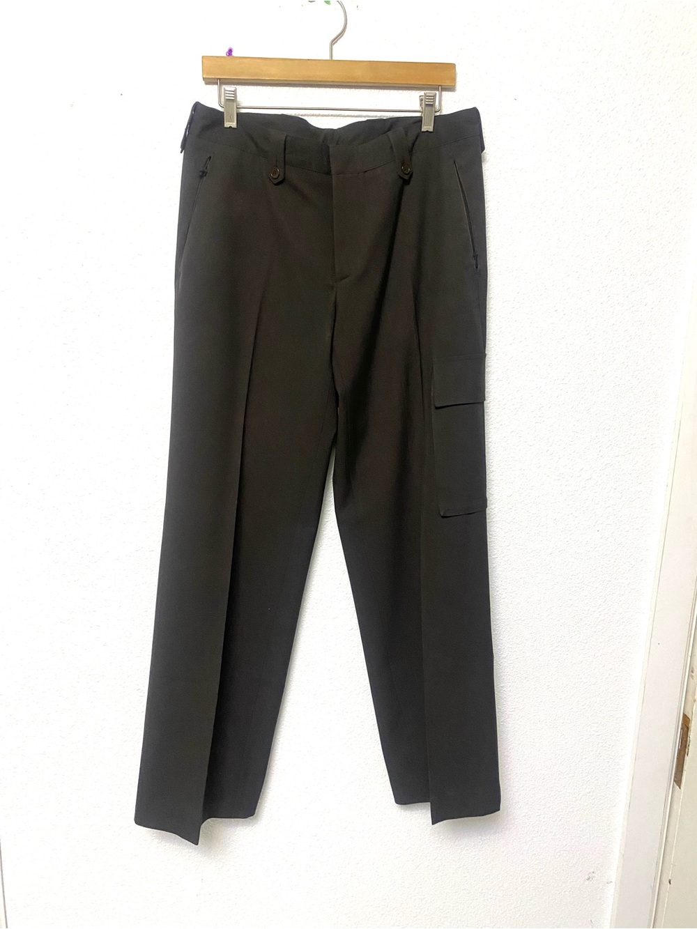 Zara Men's Cargo Trousers - Dark Brown